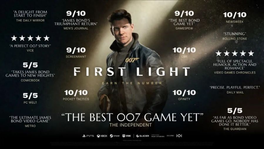 007 First Light promotional scene