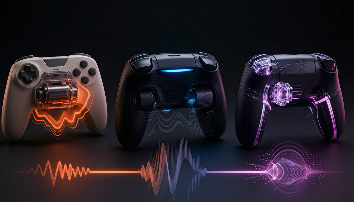From Simple Rumble to True Haptics: The Evolution of Vibration Feedback in Game Controllers