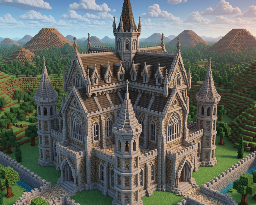 The evolution of building styles in games: from the practicality of pixel blocks to the pursuit of purely decorative aesthetics